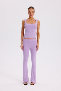 HELEN -KOLSUZ FORM TOP - SOFT LAVENDER