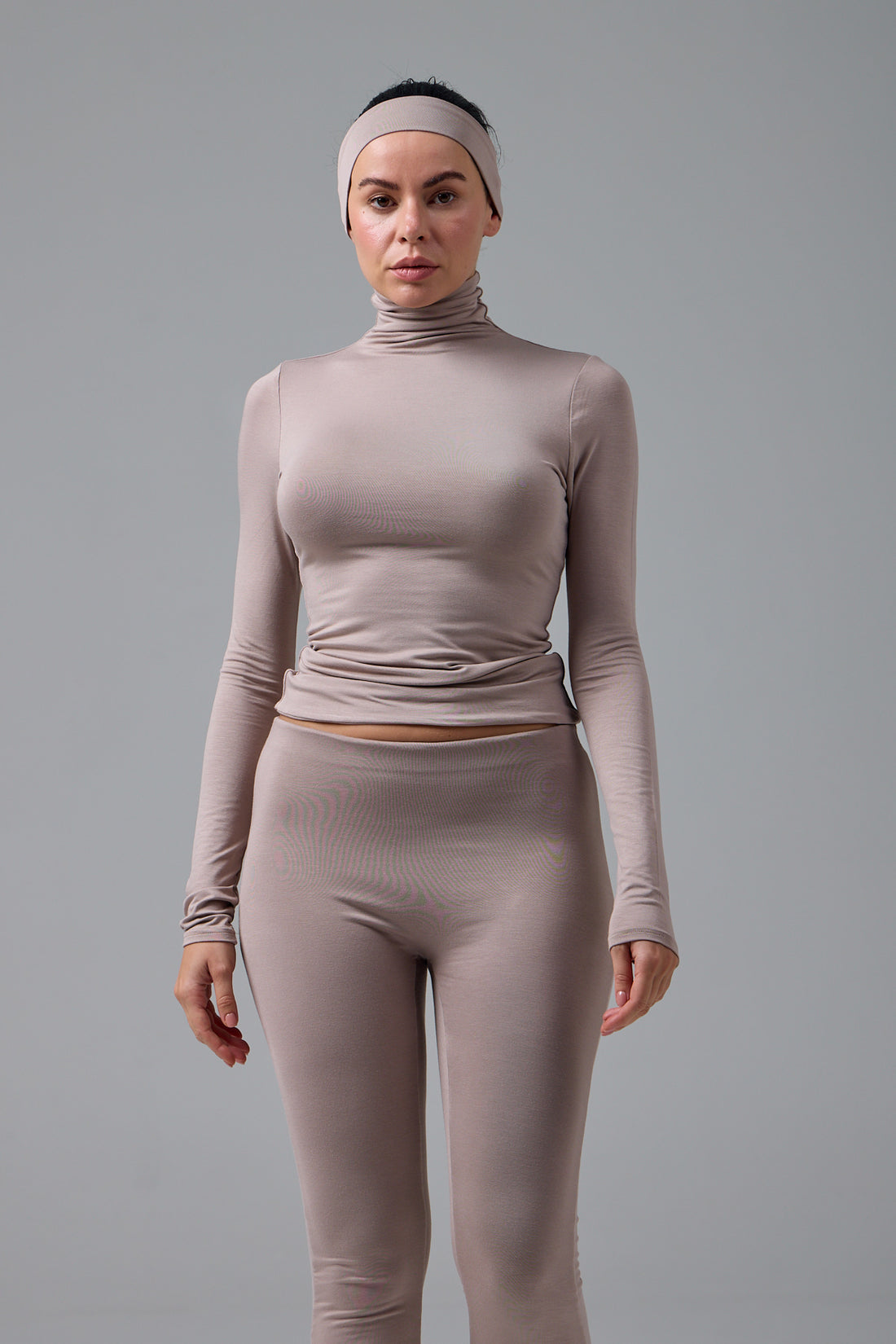 MİSS - BALIKÇI YAKA UZUN KOL T-SHIRT - MOCHA