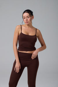 NIL - INCE ASKILI T-SHIRT - CHOCOLATE