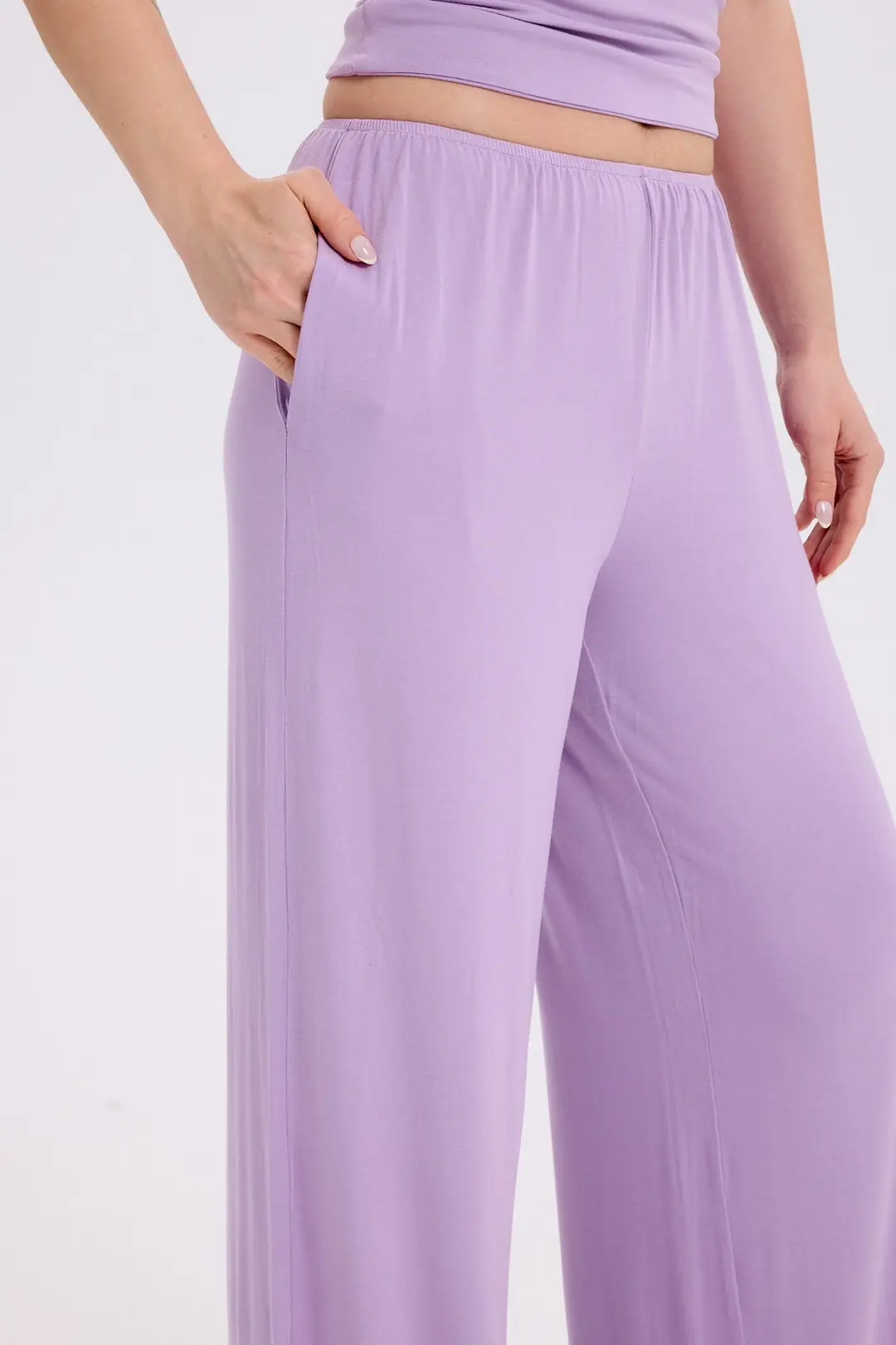 RAHAT DÖKÜMLÜ PANTOLON — 5
