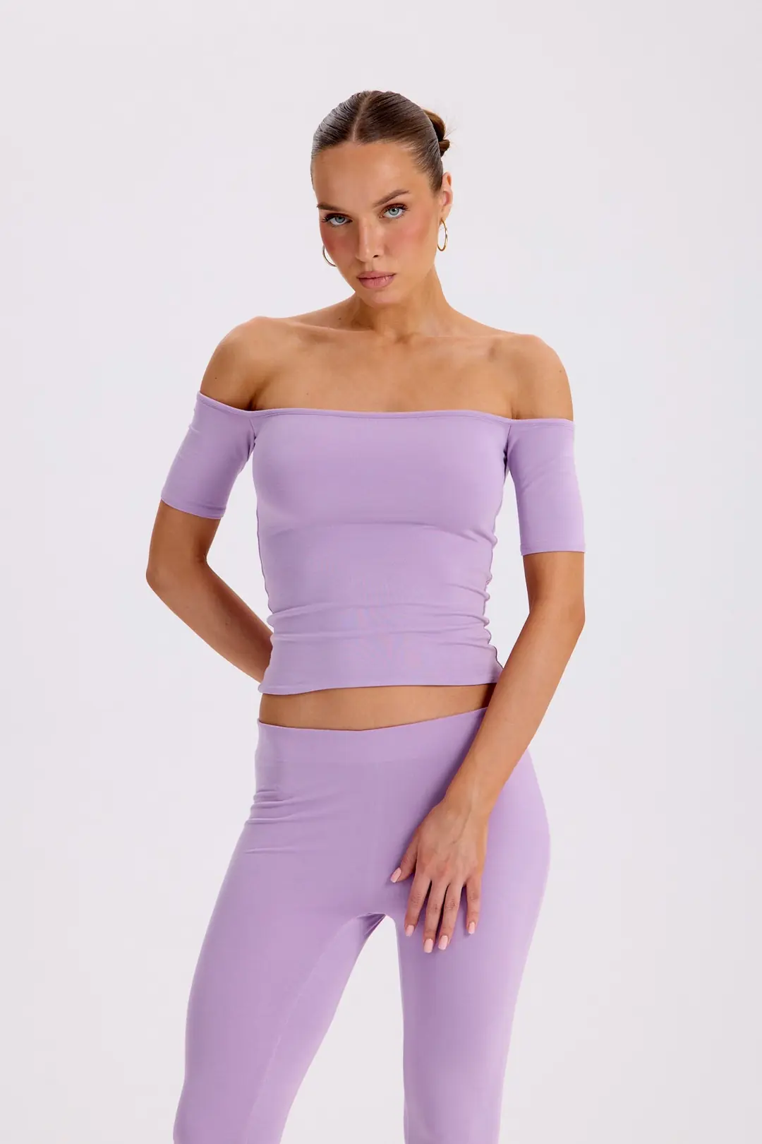 IKARA - AÇIK OMUZ KISA KOL TOP — 4