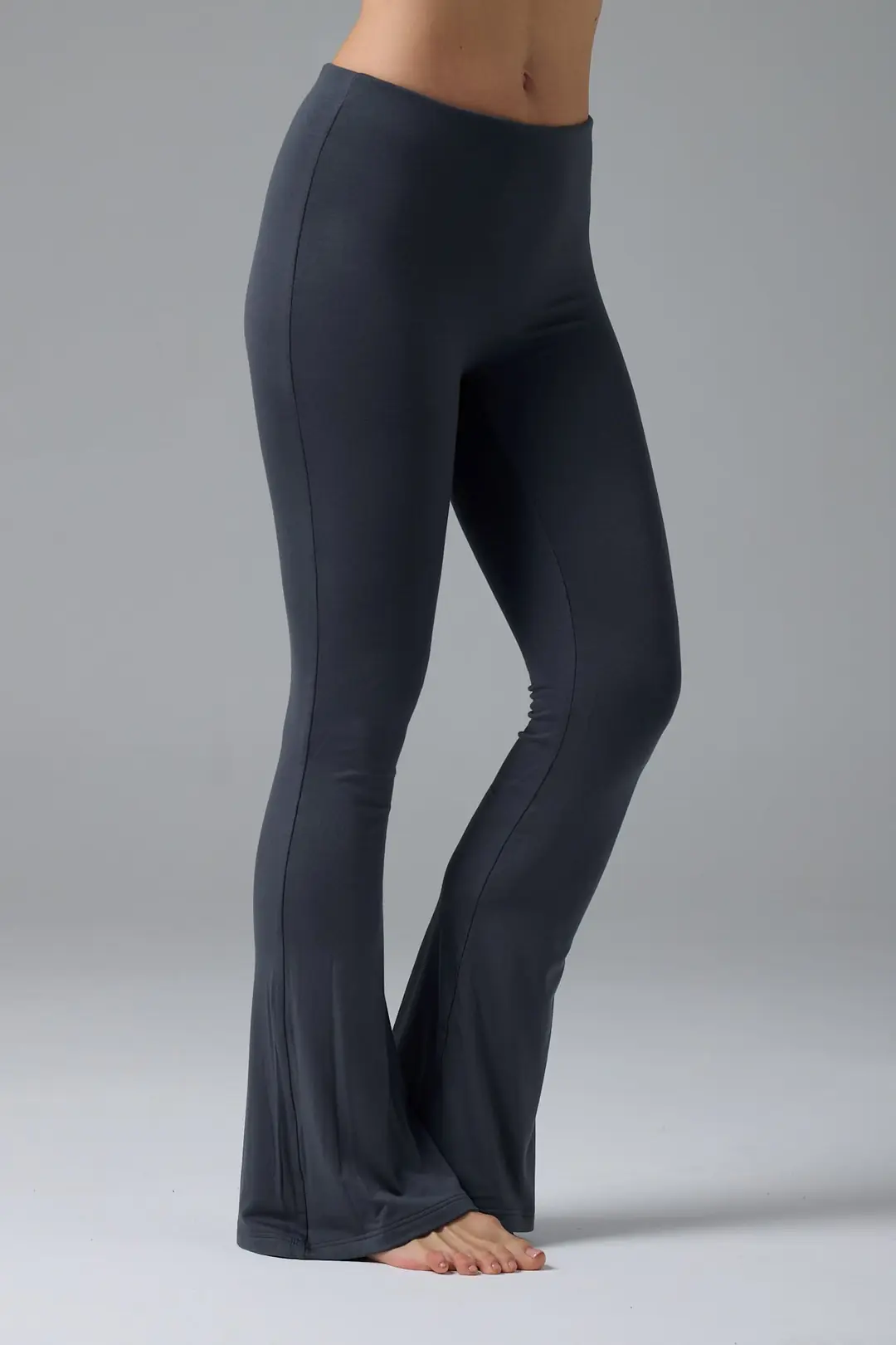PRO-TECHNICAL FLARED LEGGINGS - BLUEBERRY