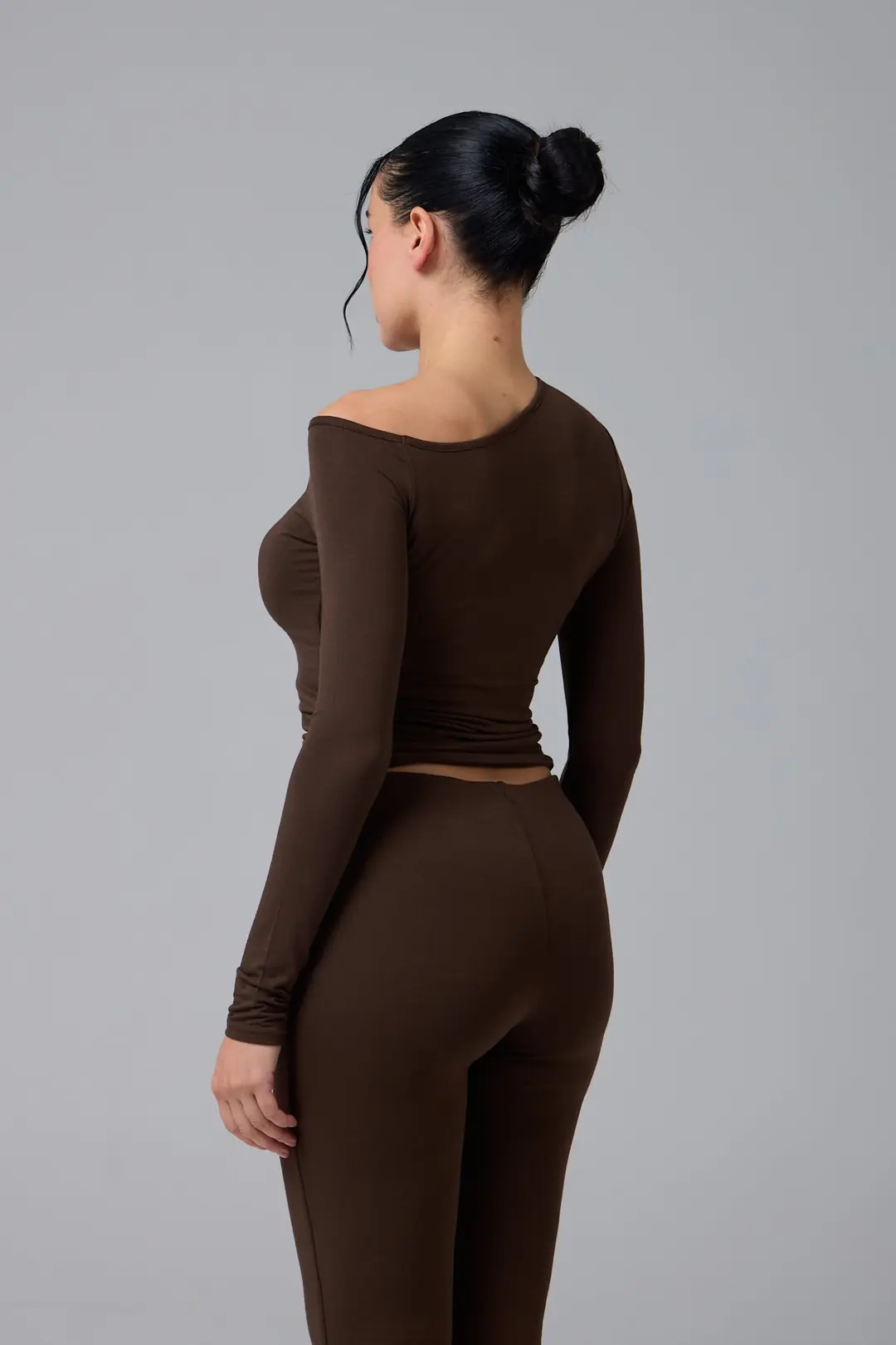 SERENE - ASİMETRİK TEK OMUZ DETAY T-SHIRT — 6