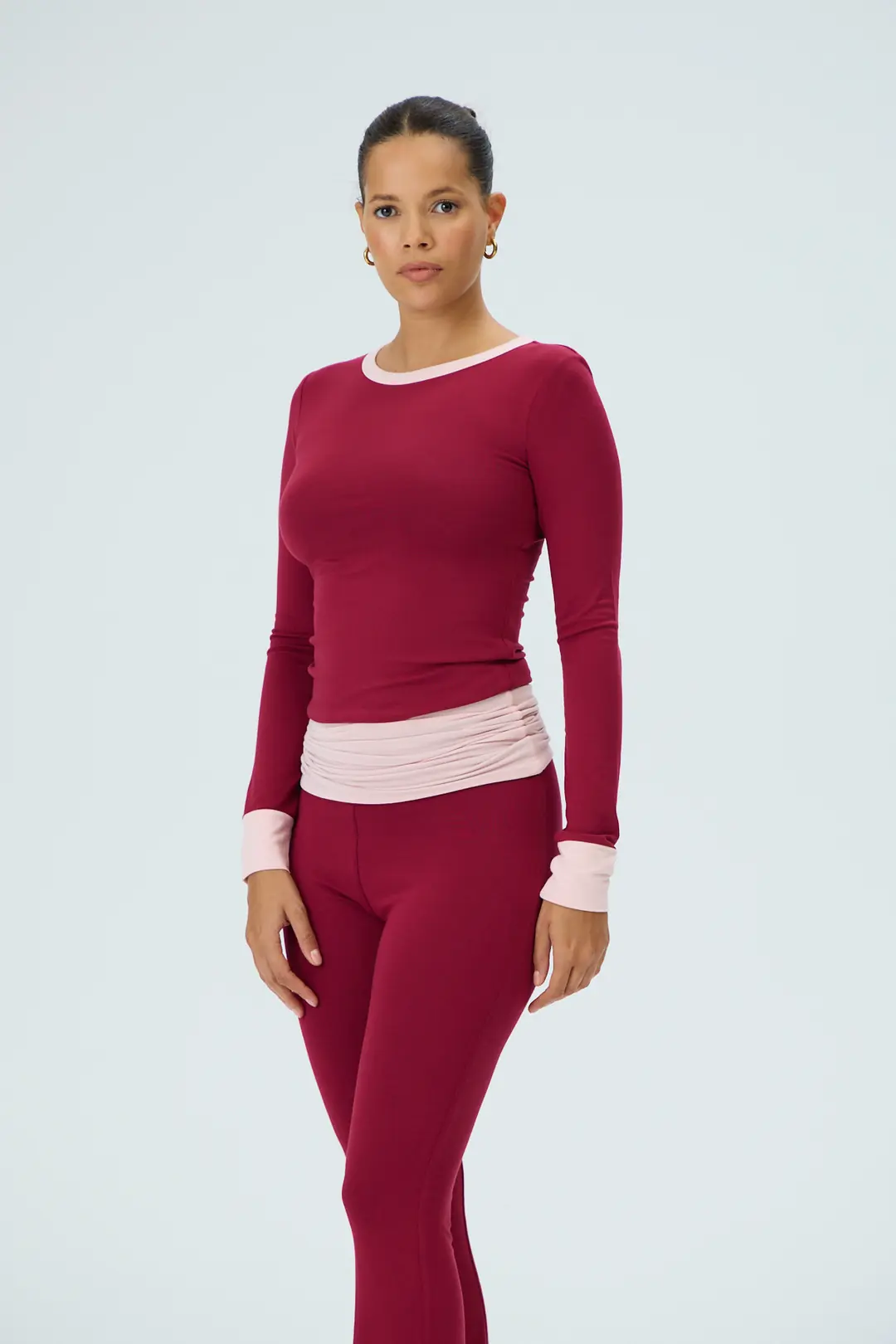 RIVIERA - KONTRAST YAKA VE KOL UCU DETAYLI T-SHIRT — 3