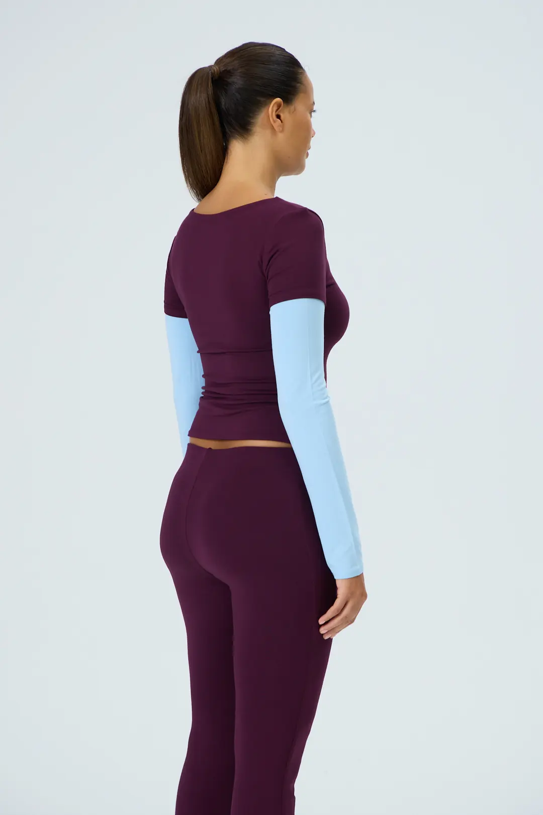 REPLAY - KATMAN ETKİLİ KONTRAST KOL T-SHIRT — 5