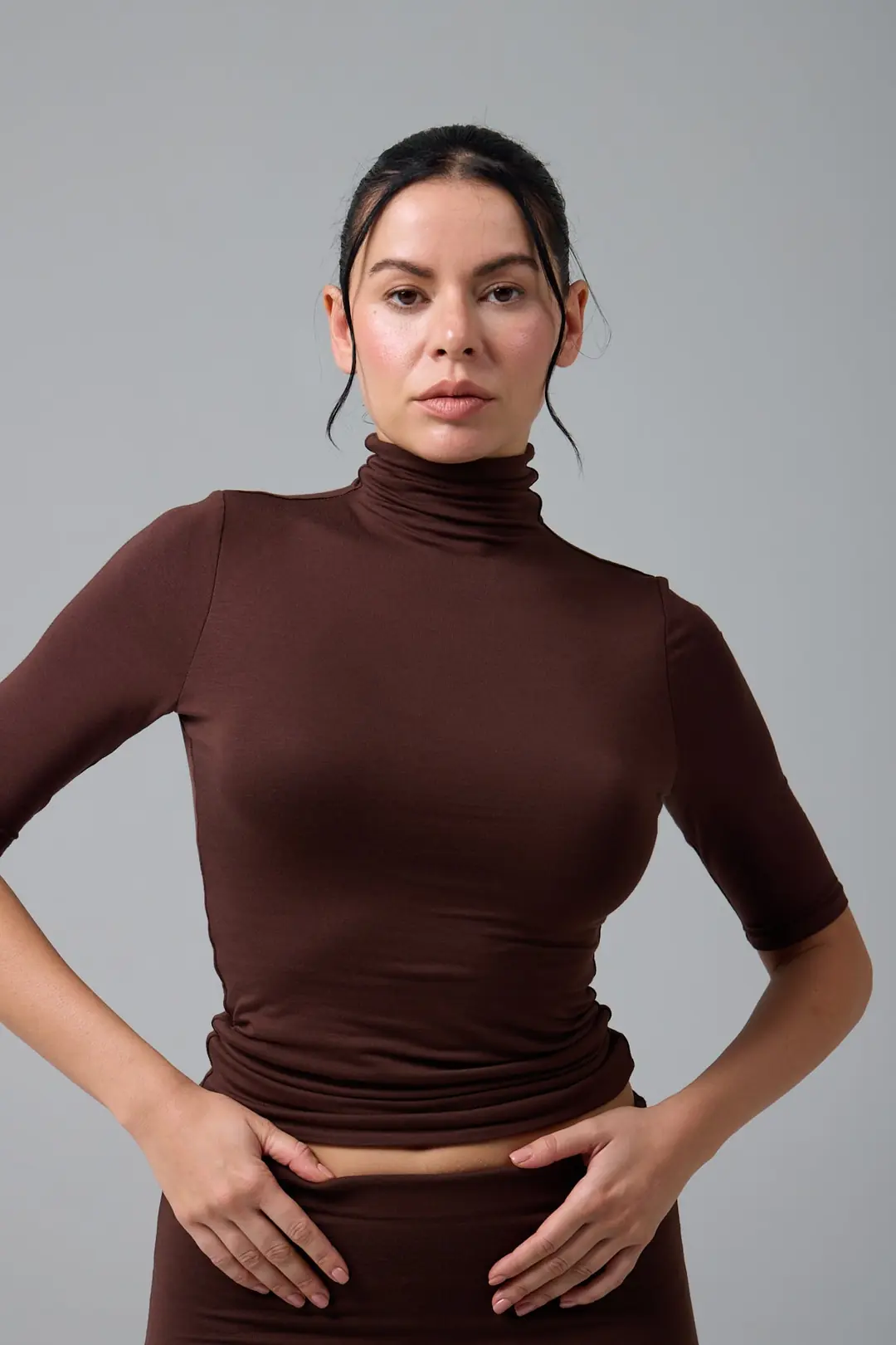 MİSS - BALIKÇI YAKA YARIM KOL T-SHIRT — 6