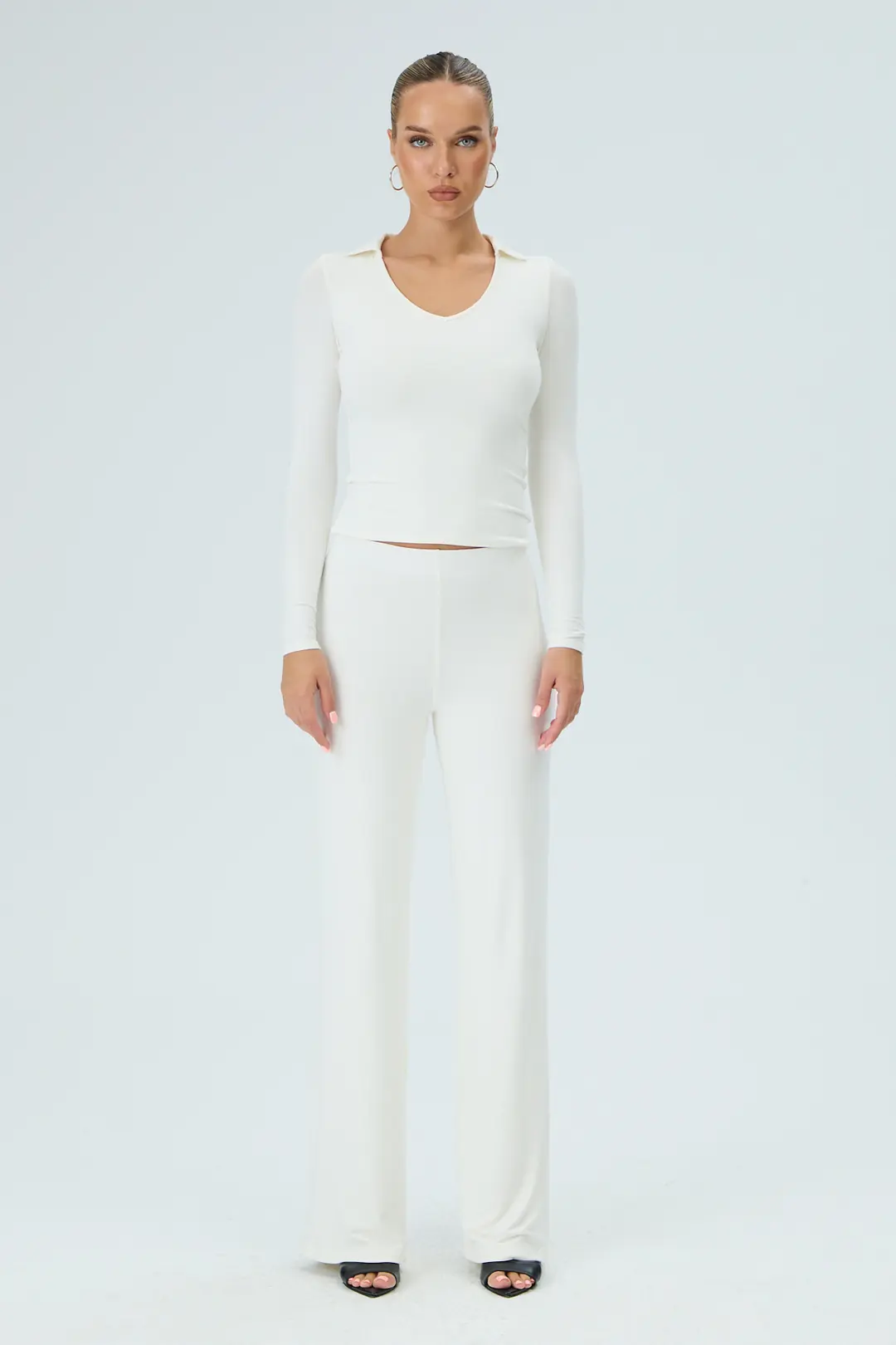 LONDON - YAKA DETAYLI T-SHIRT — 2