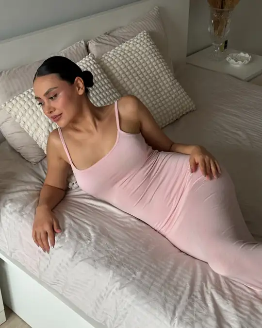 Etre - Homewear Askılı Elbise