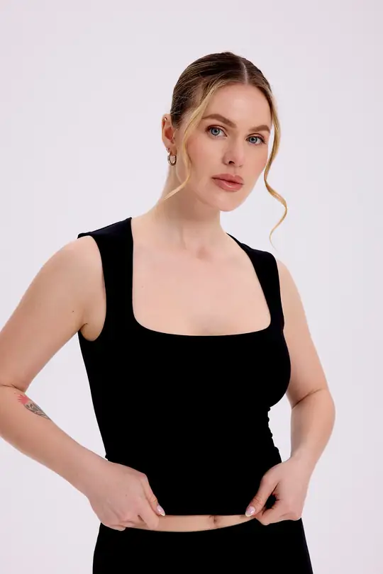 Helen - Kolsuz Form Top