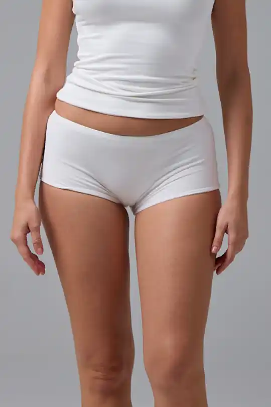 Second Skın - Çift Katmanlı Mini Şort
