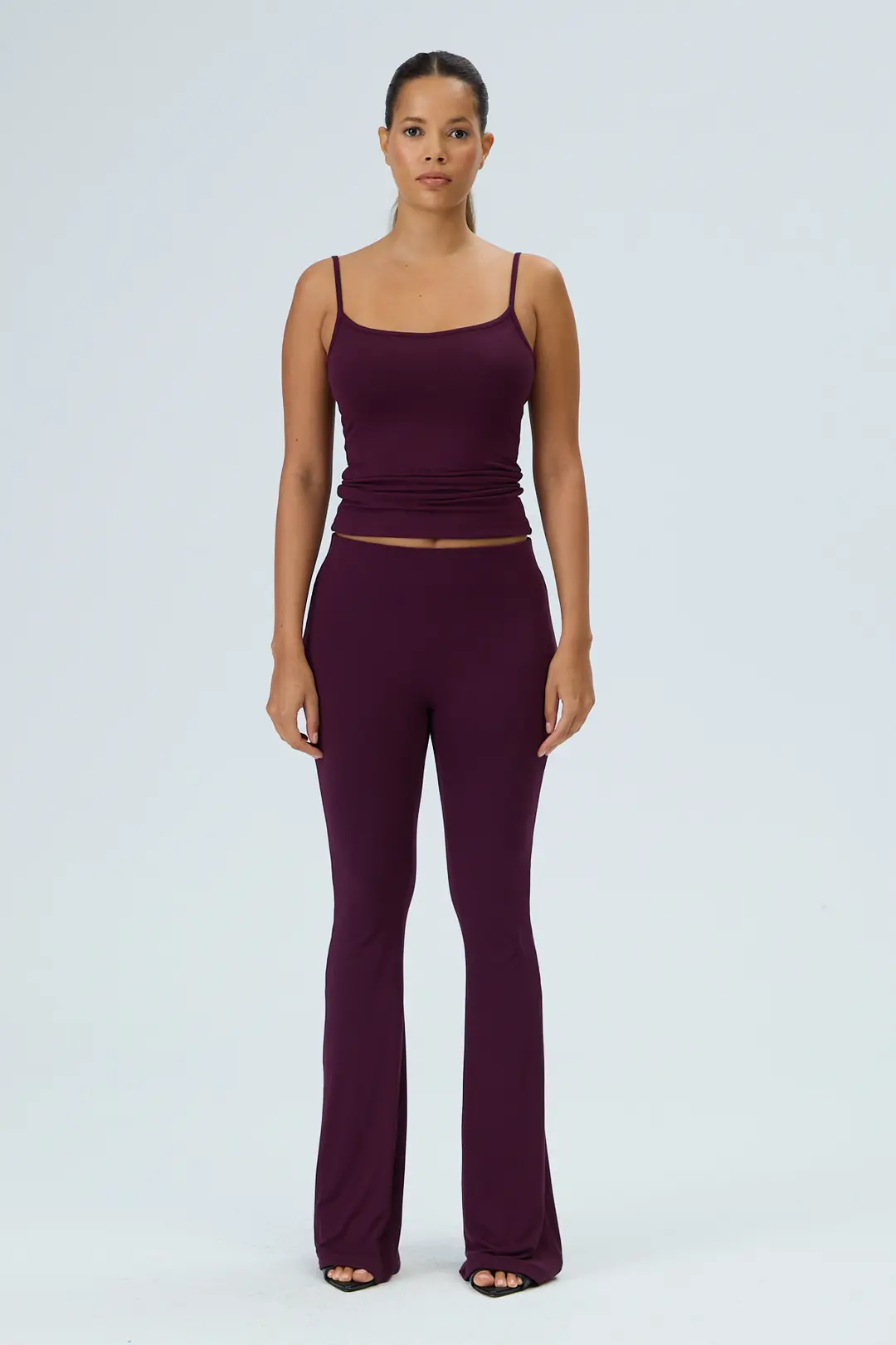NIL - İNCE ASKILI T-SHIRT - MULBERRY
