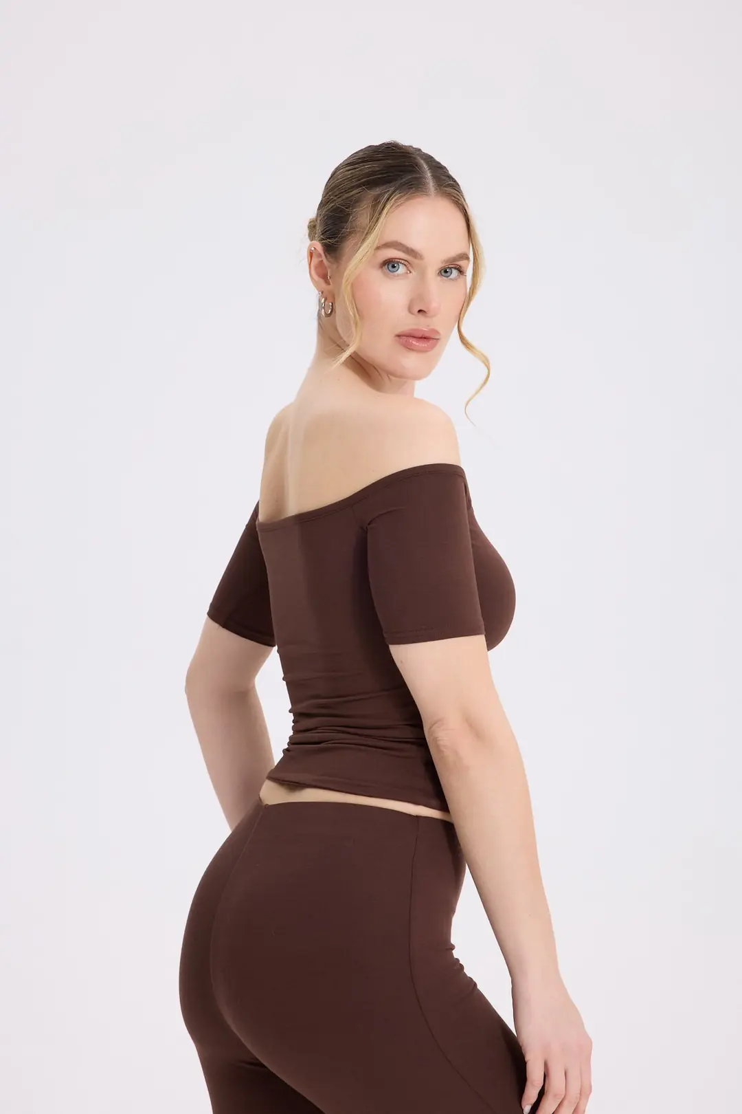 IKARA - AÇIK OMUZ KISA KOL TOP — 5