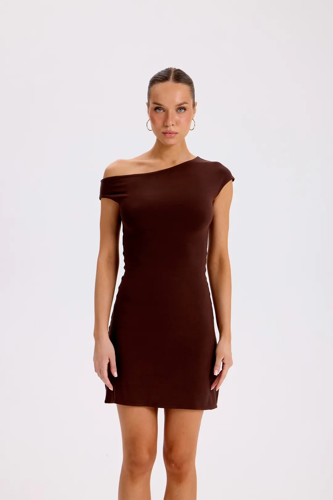 TUANNA - ASİMETRİK MİNİ ELBİSE — 8