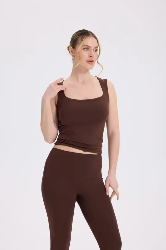 Helen - Kolsuz Form Top
