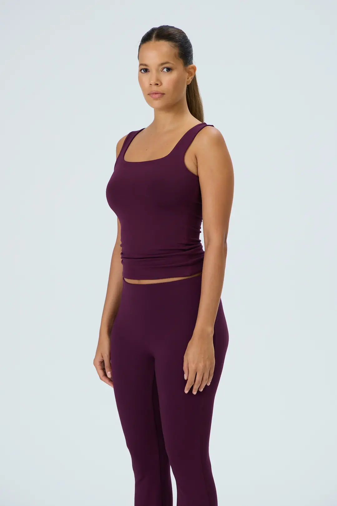 PUKET - KALIN ASKILI ATLET T-SHIRT - MULBERRY