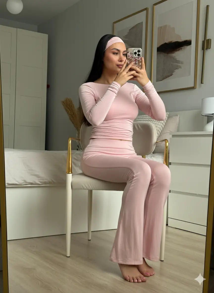 PRO-TECHNICAL FLARED LEGGINGS - COTTON CANDY
