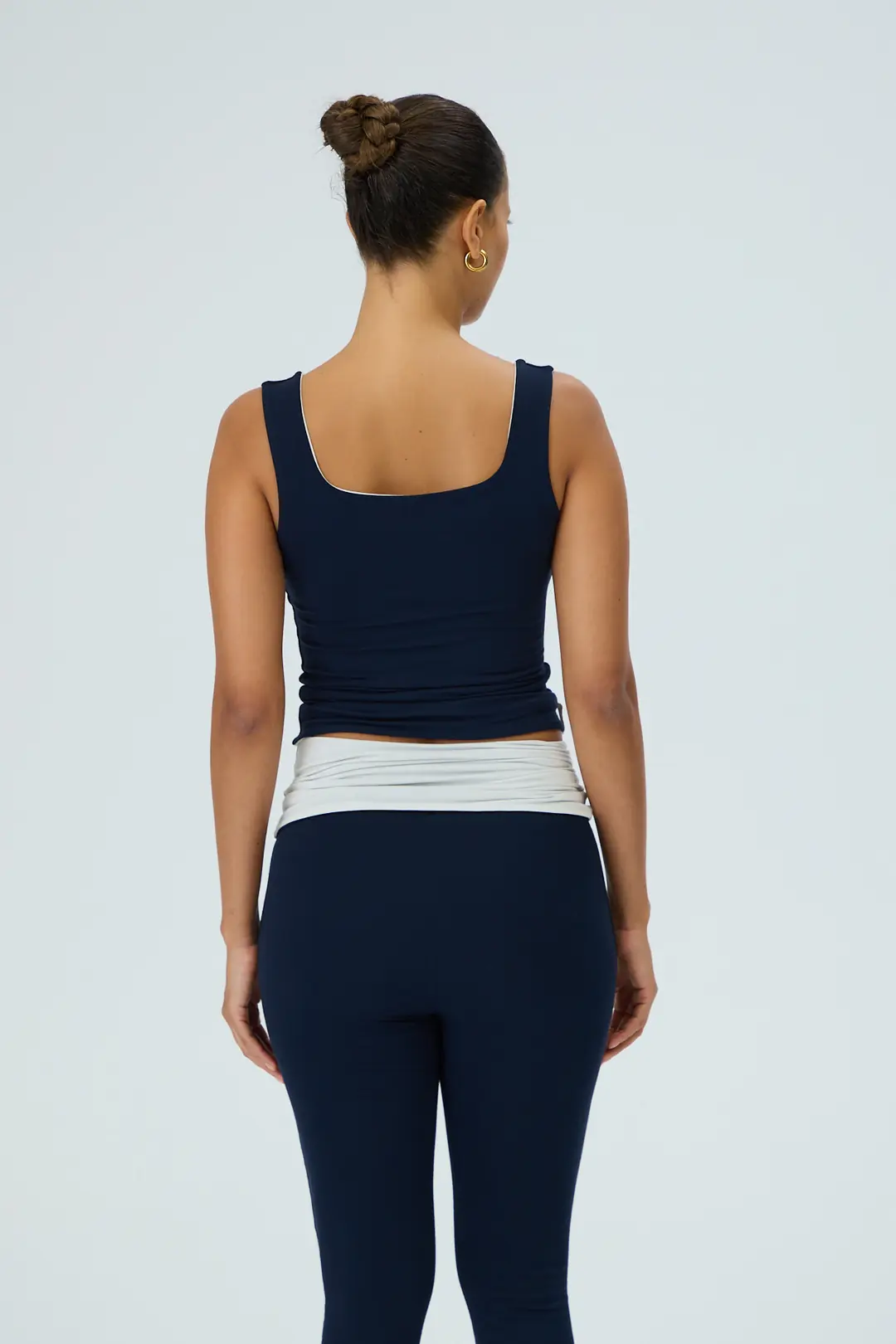 PUKET DUAL - ÇİFT TARAFLI & ÇİFT RENKLİ KALIN ASKILI T-SHIRT — 7