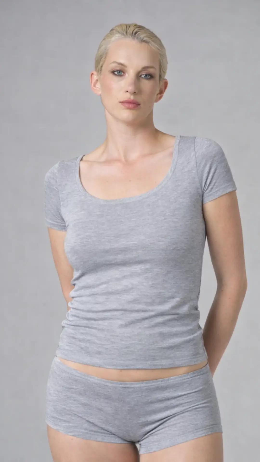 GNC - KISA KOLLU U YAKA T-SHIRT — 1