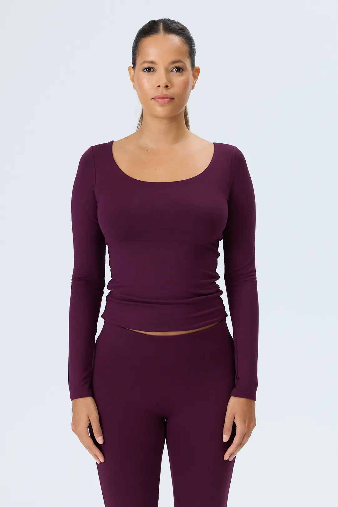 GNC - U YAKA UZUN KOL T-SHIRT — 1