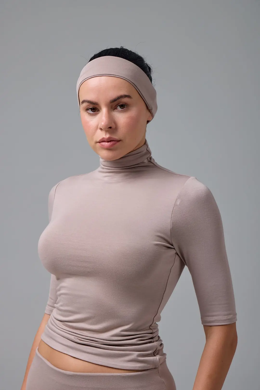 MİSS - BALIKÇI YAKA YARIM KOL T-SHIRT — 5