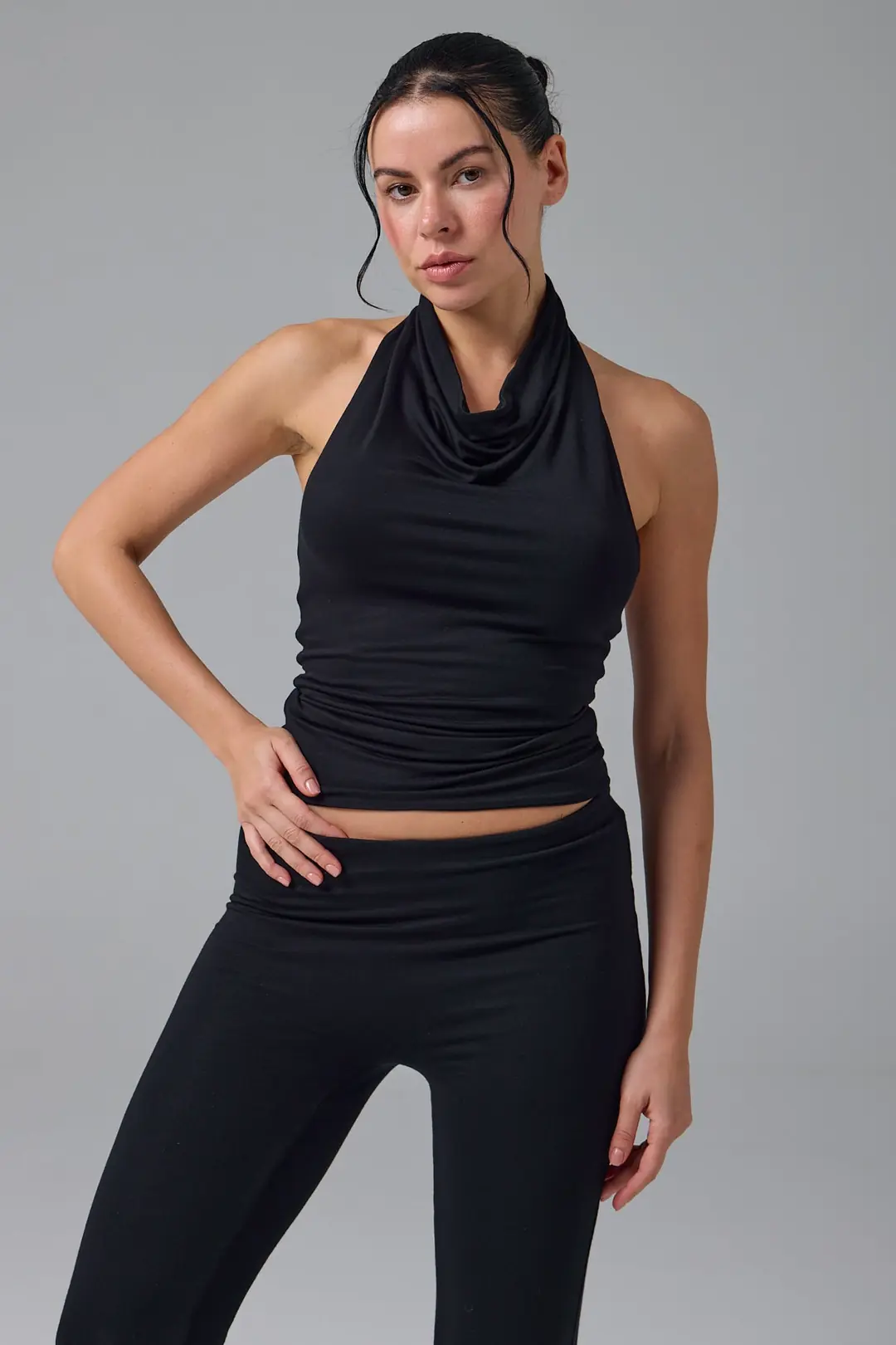 MIRAE - DEGAJE YAKA SIRT DETAY T-SHIRT — 7