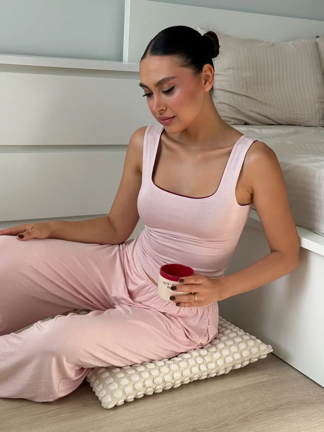 PUKET DUAL - ÇİFT TARAFLI & ÇİFT RENKLİ KALIN ASKILI T-SHIRT — 7