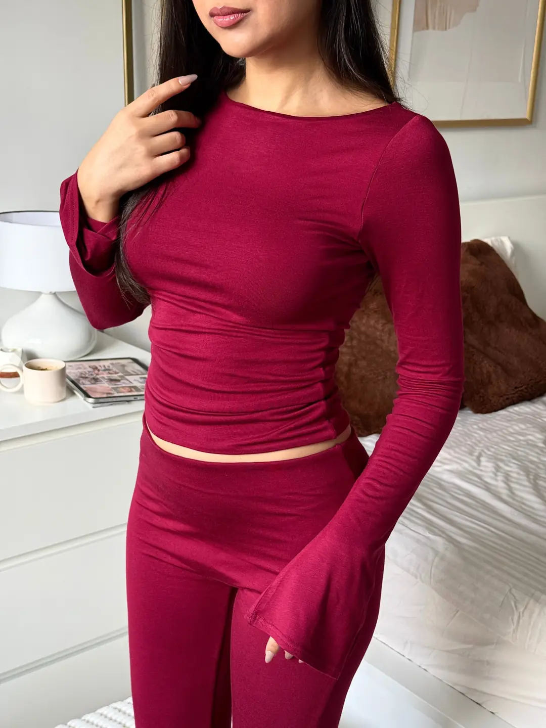 HÖFLICH - KAYIK YAKA FLARE KOL T-SHIRT — 4