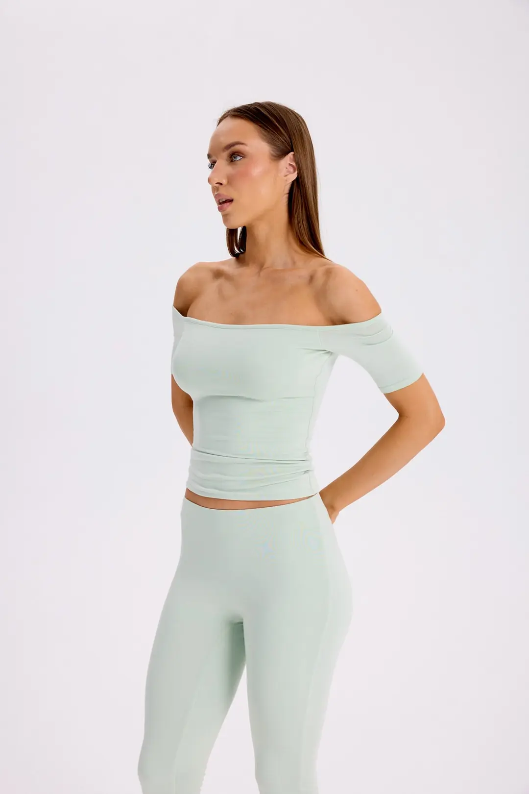 IKARA - AÇIK OMUZ KISA KOL TOP — 7