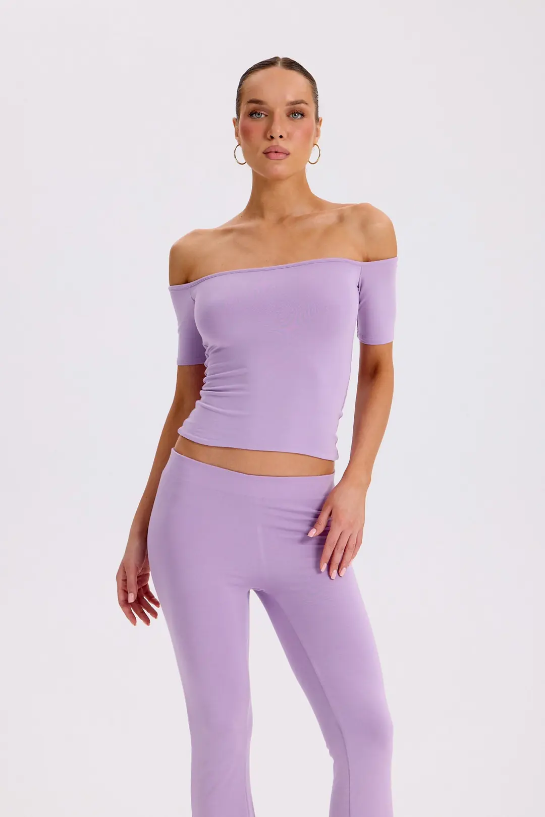 IKARA - AÇIK OMUZ KISA KOL TOP — 1