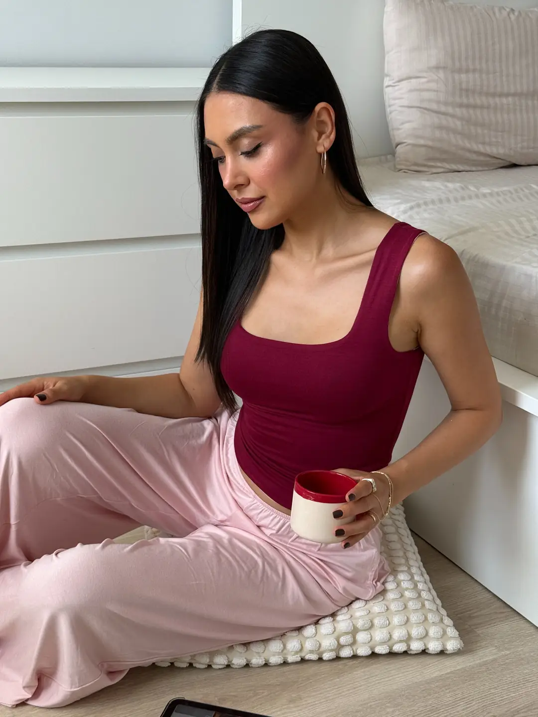PUKET DUAL - ÇİFT TARAFLI & ÇİFT RENKLİ KALIN ASKILI T-SHIRT — 6