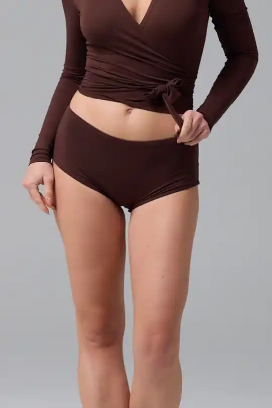 Second Skın - Çift Katmanlı Mini Şort