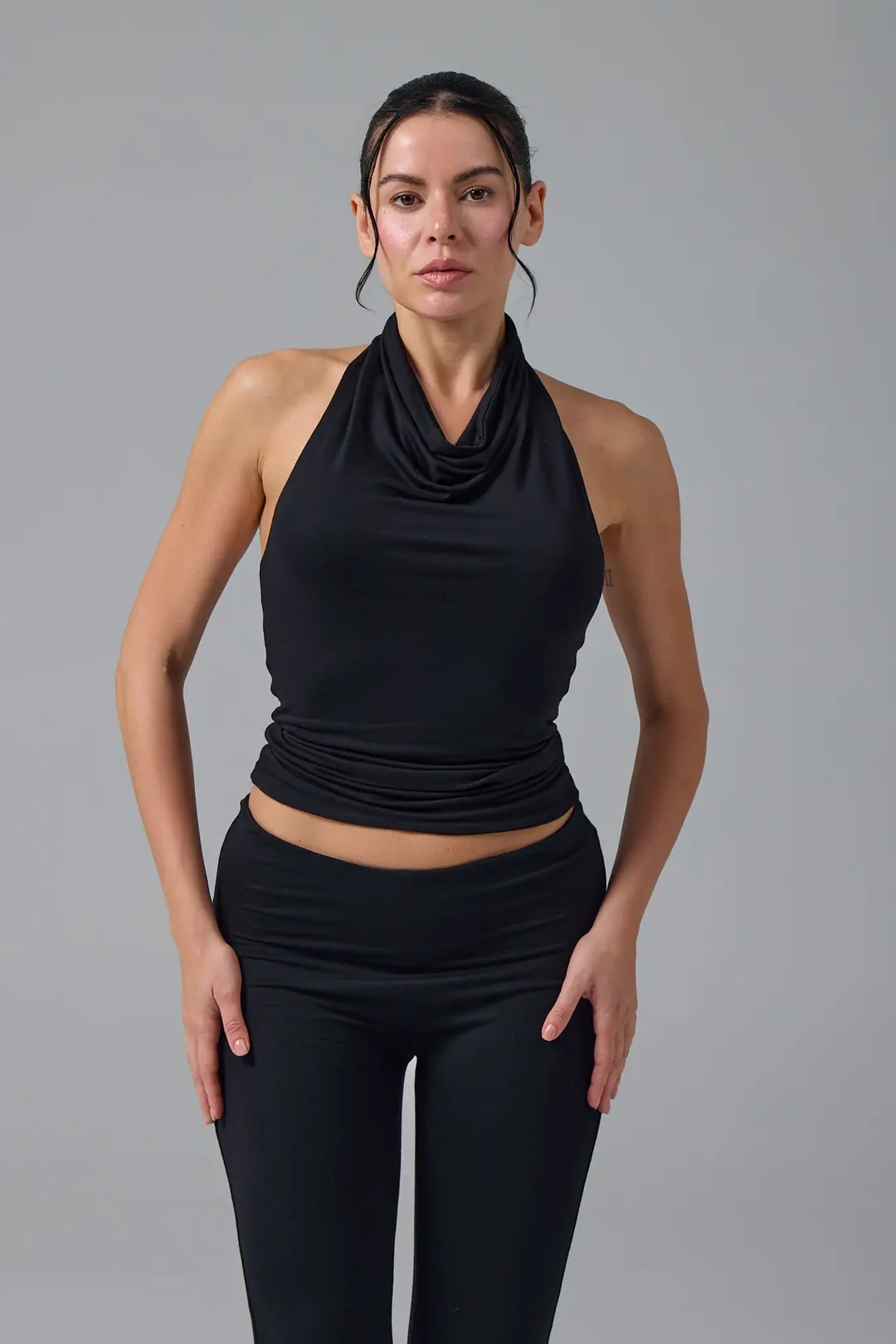 MIRAE - DEGAJE YAKA SIRT DETAY T-SHIRT — 6