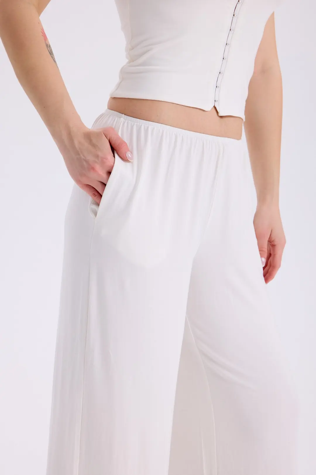 RAHAT DÖKÜMLÜ PANTOLON — 6