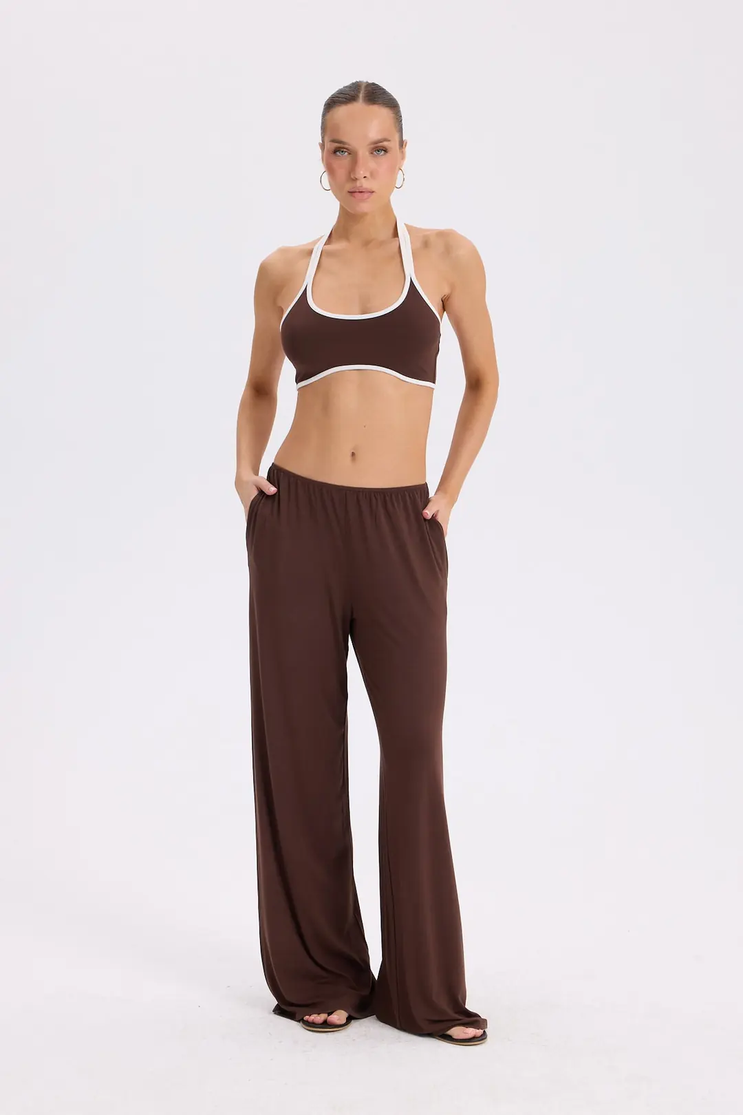 RAHAT DÖKÜMLÜ PANTOLON — 1