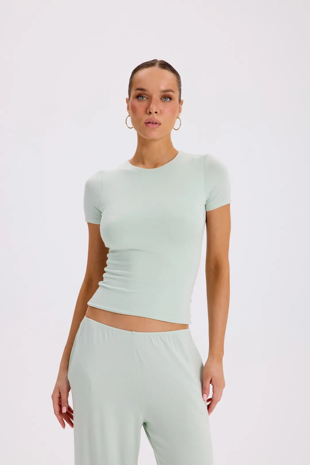 OZY - KISA KOLLU T-SHIRT — 4