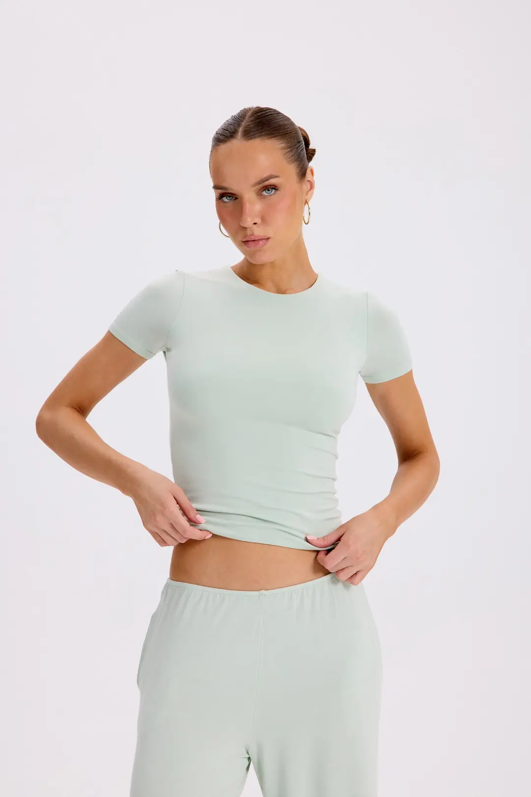 OZY - KISA KOLLU T-SHIRT — 3