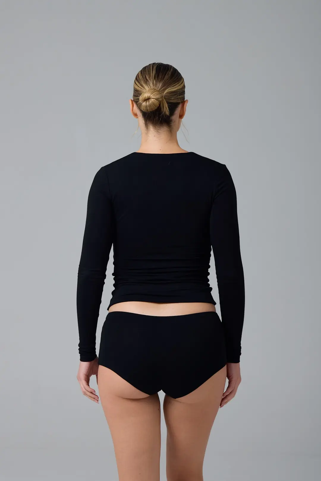 HELEN - KARE YAKA UZUN KOL T-SHIRT — 3