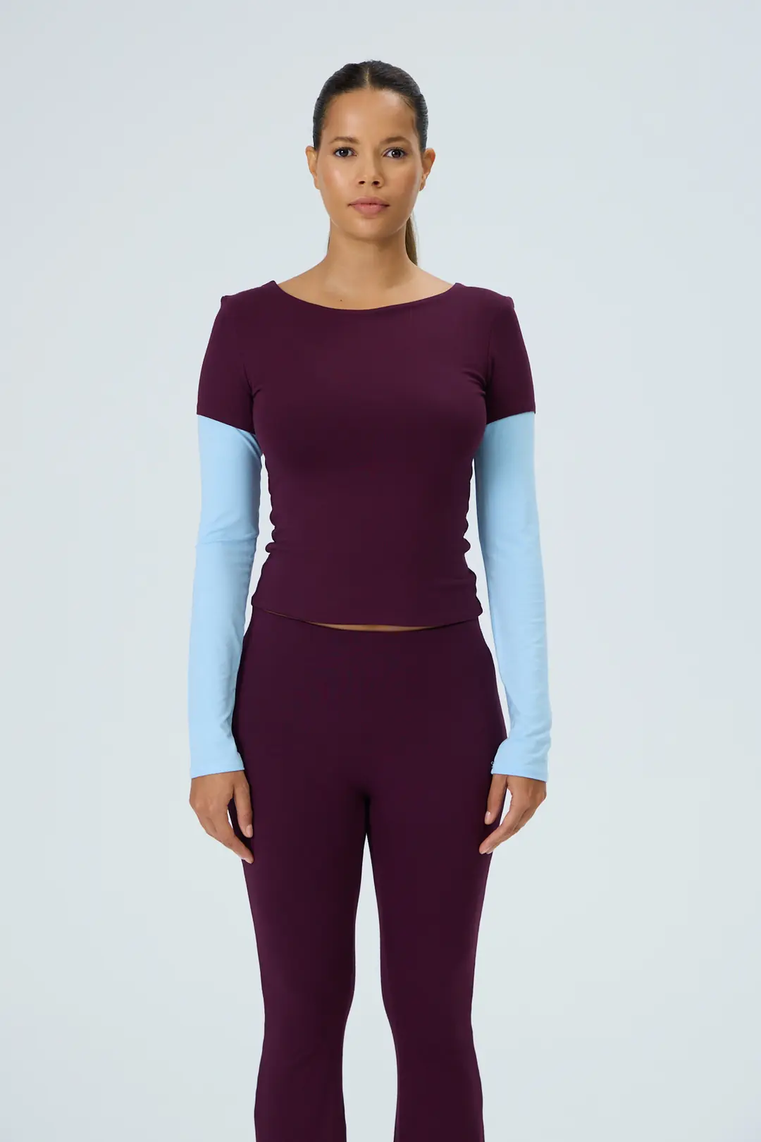 REPLAY - KATMAN ETKİLİ KONTRAST KOL T-SHIRT — 1