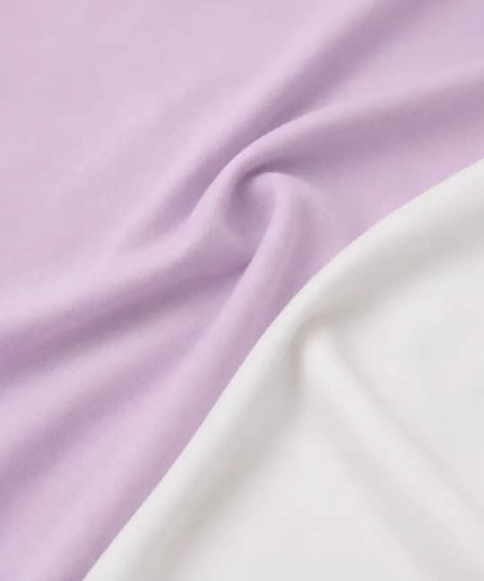 SOFT LAVENDER & WHITE